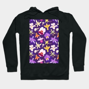 Festive orchids Hoodie